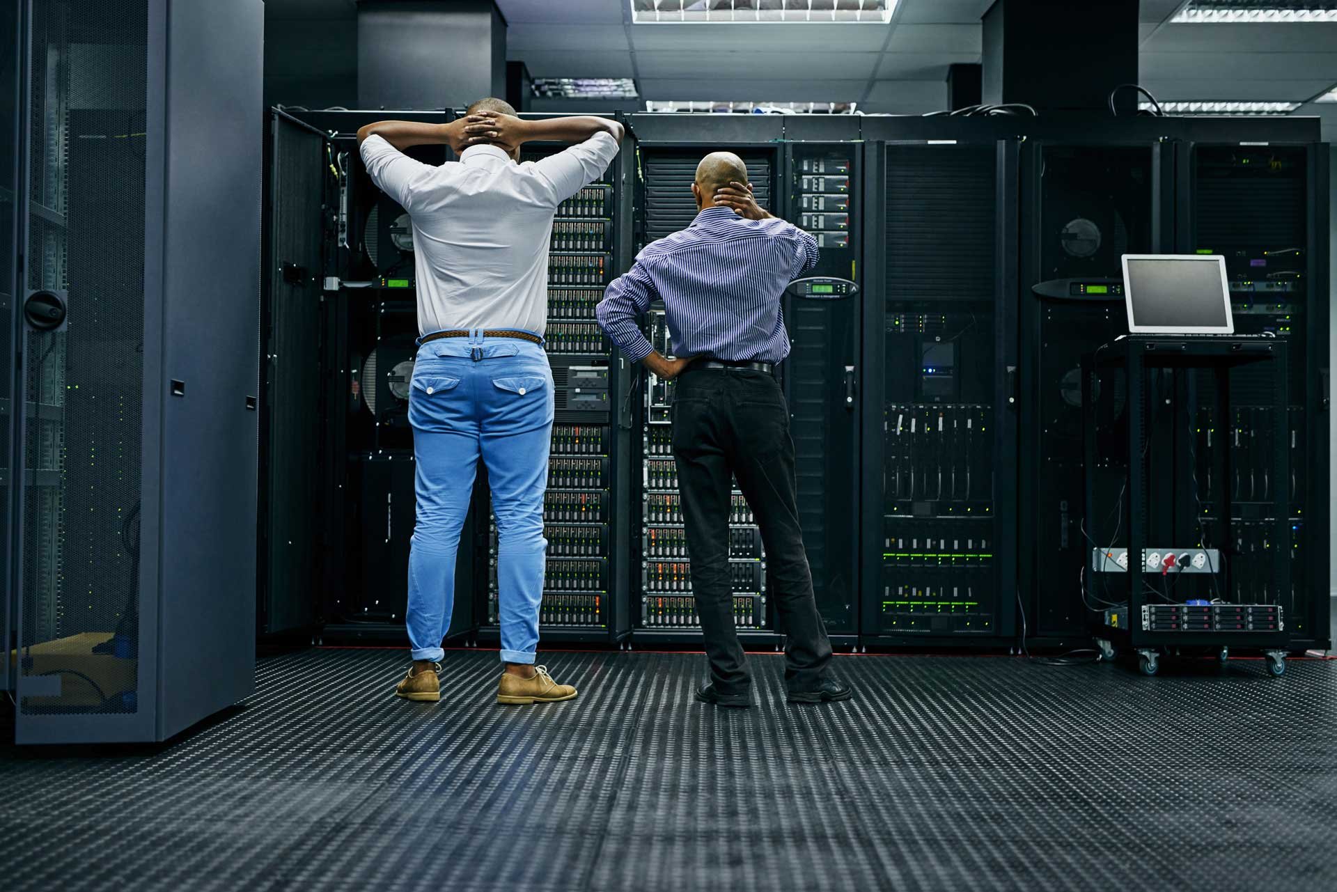 frustrated_looking_at_server_rack