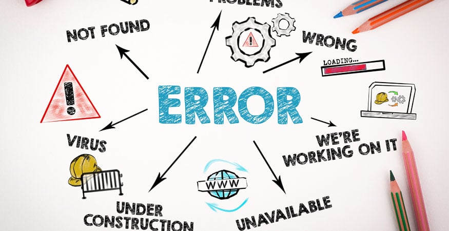 Reasons for Error