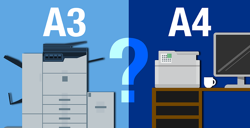 What is the difference between A4 size and A3 size photocopy paper? - Quora