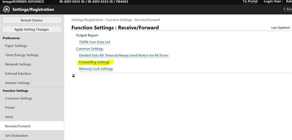 forwarding-settings