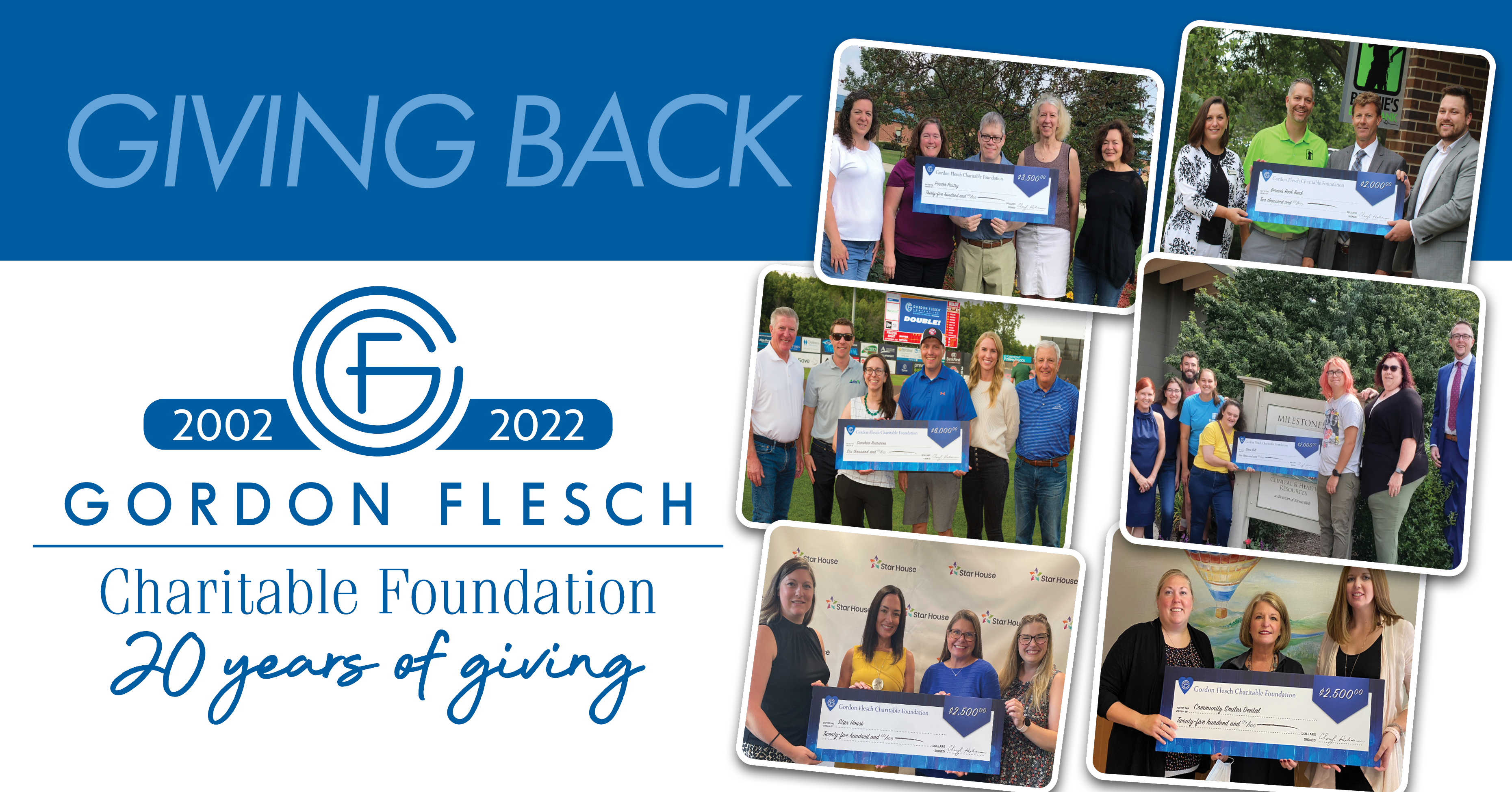 Gordon Flesch Charitable Foundation Donates $100,000 to Organizations Across the Midwest