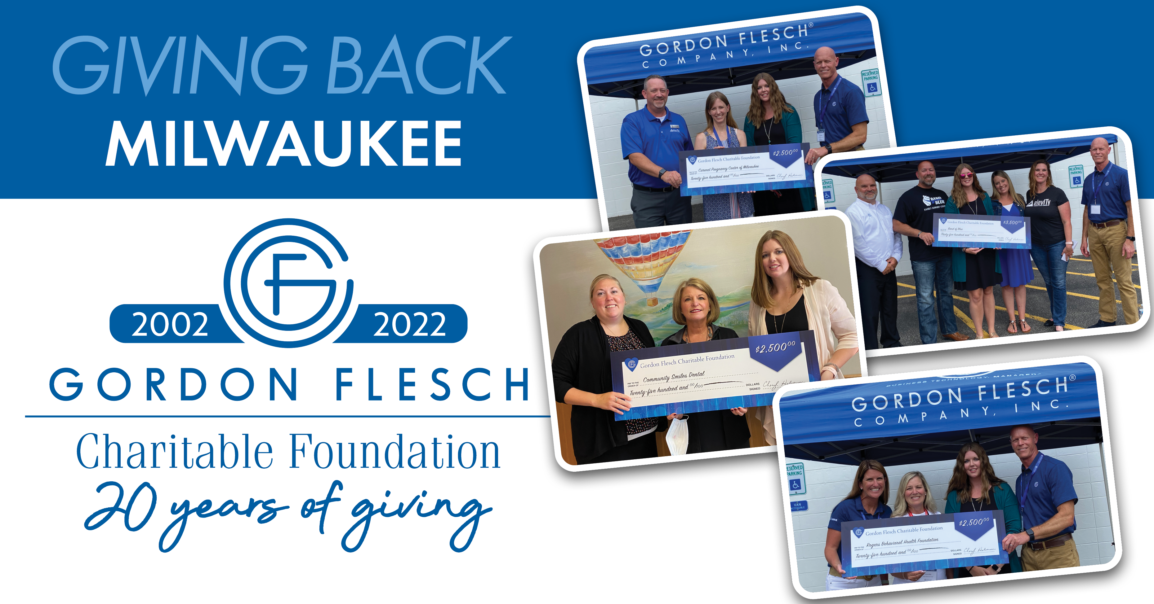 Gordon Flesch Charitable Foundation Donates $14,000 to Milwaukee Charities