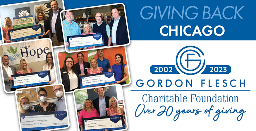 Gordon Flesch Charitable Foundation Donates $25,000 to Chicago-Area Charities in 2022