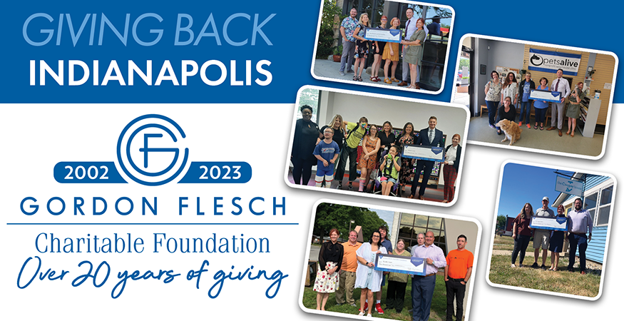 Gordon Flesch Charitable Foundation Donates $23,200 to Indiana Charities