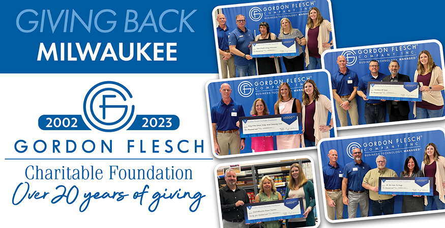 Gordon Flesch Charitable Foundation Donates $22,500 to Milwaukee Charities