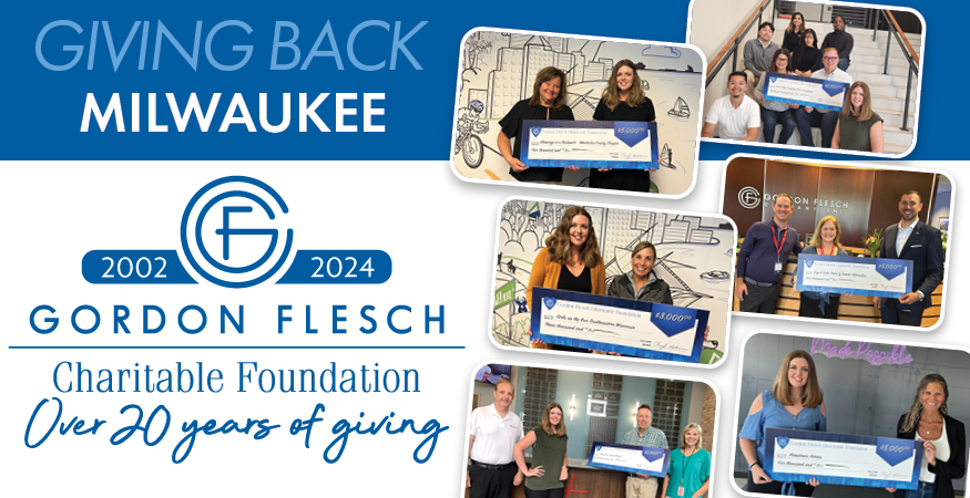 Gordon Flesch Charitable Foundation Donates $22,500 to Milwaukee Area Charities in 2023
