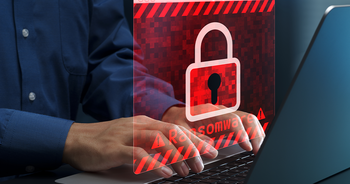 hands typing on a keyboard with 