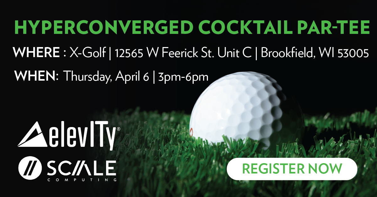 golf ball with event details