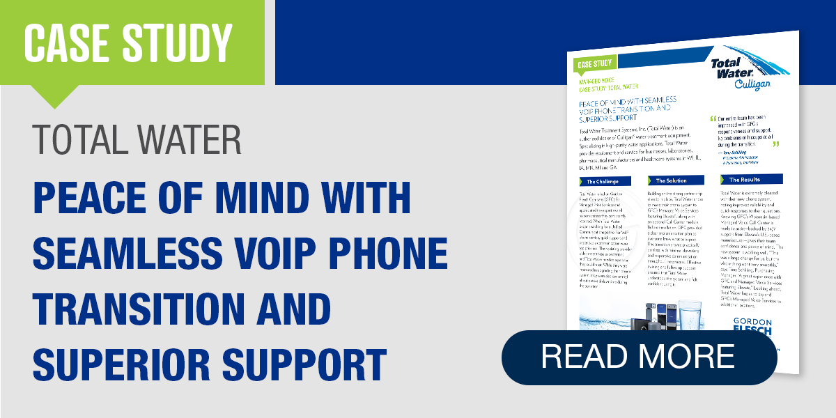 Managed Print Case Study: Total Water