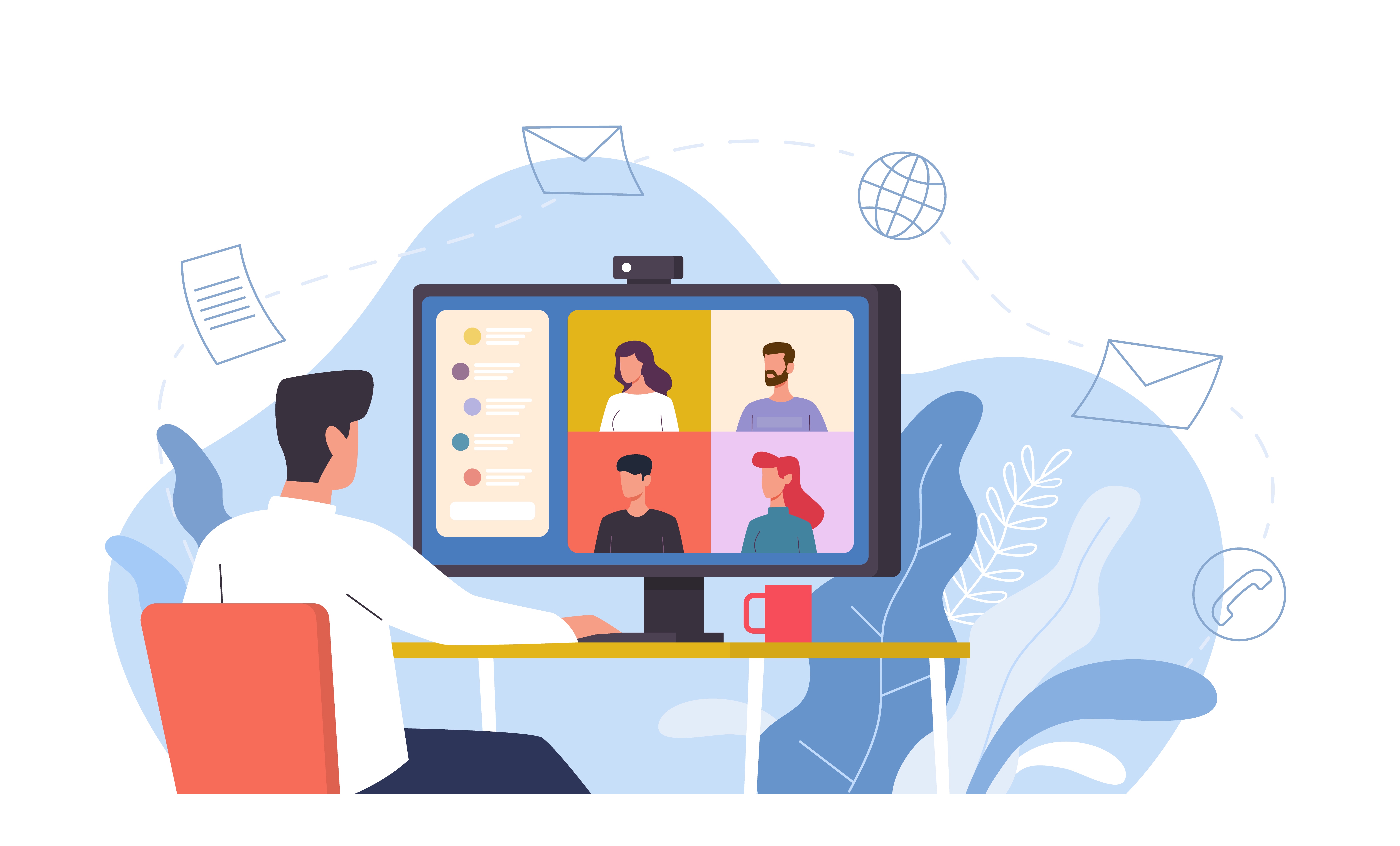 person-working-on-desktop
