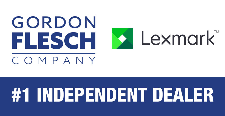 Gordon Flesch Company Honored as the Largest Independent Lexmark Dealer for 2022