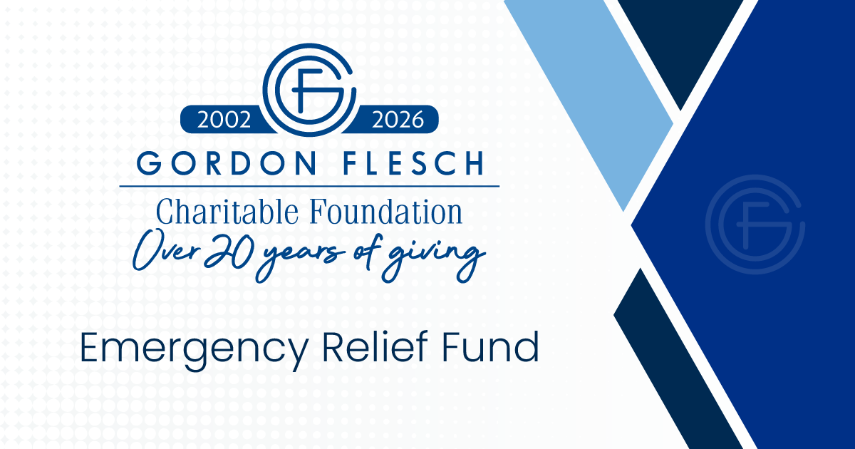 Gordon Flesch Charitable Foundation logo with 
