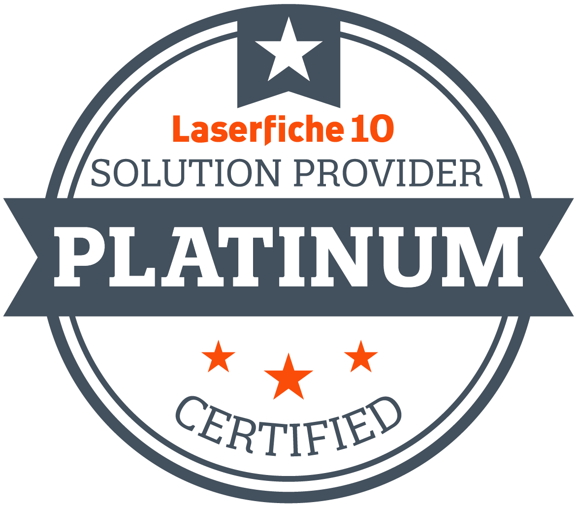 Laserfiche Certified Platinum Solution Provider