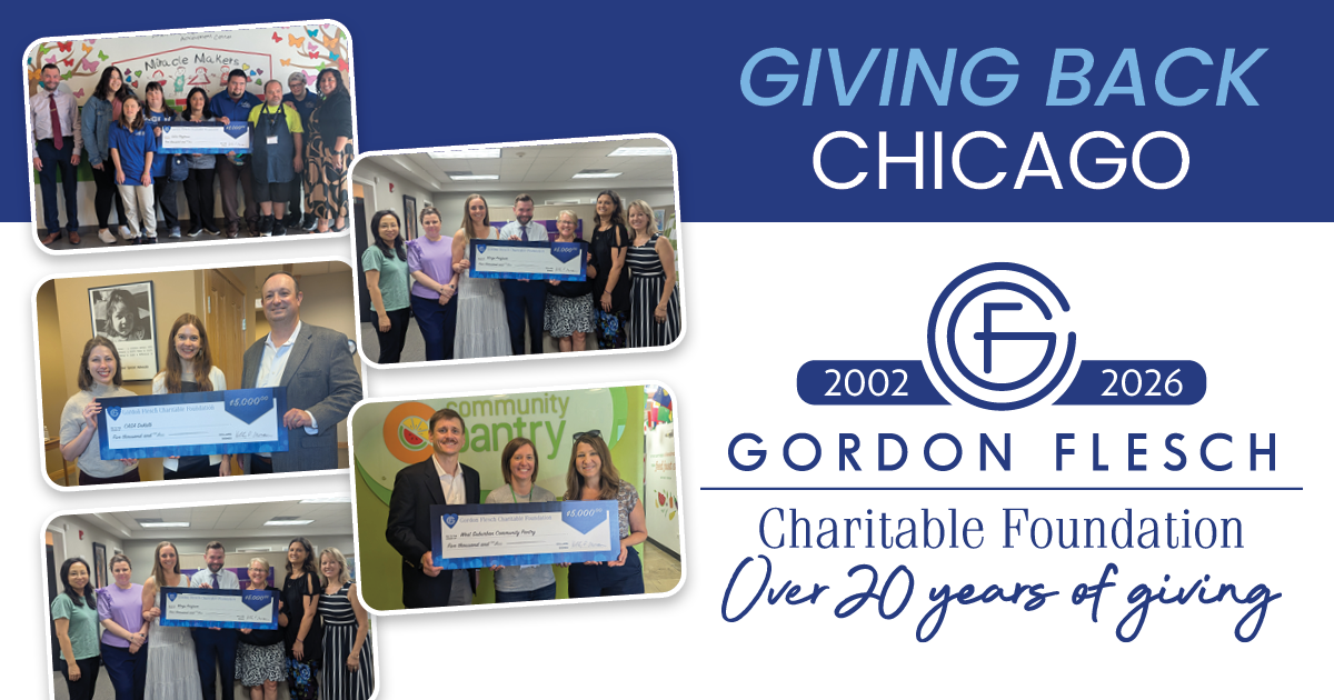 Gordon Flesch Charitable Foundation Gives $25,000 to Chicago Area Nonprofits in 2025