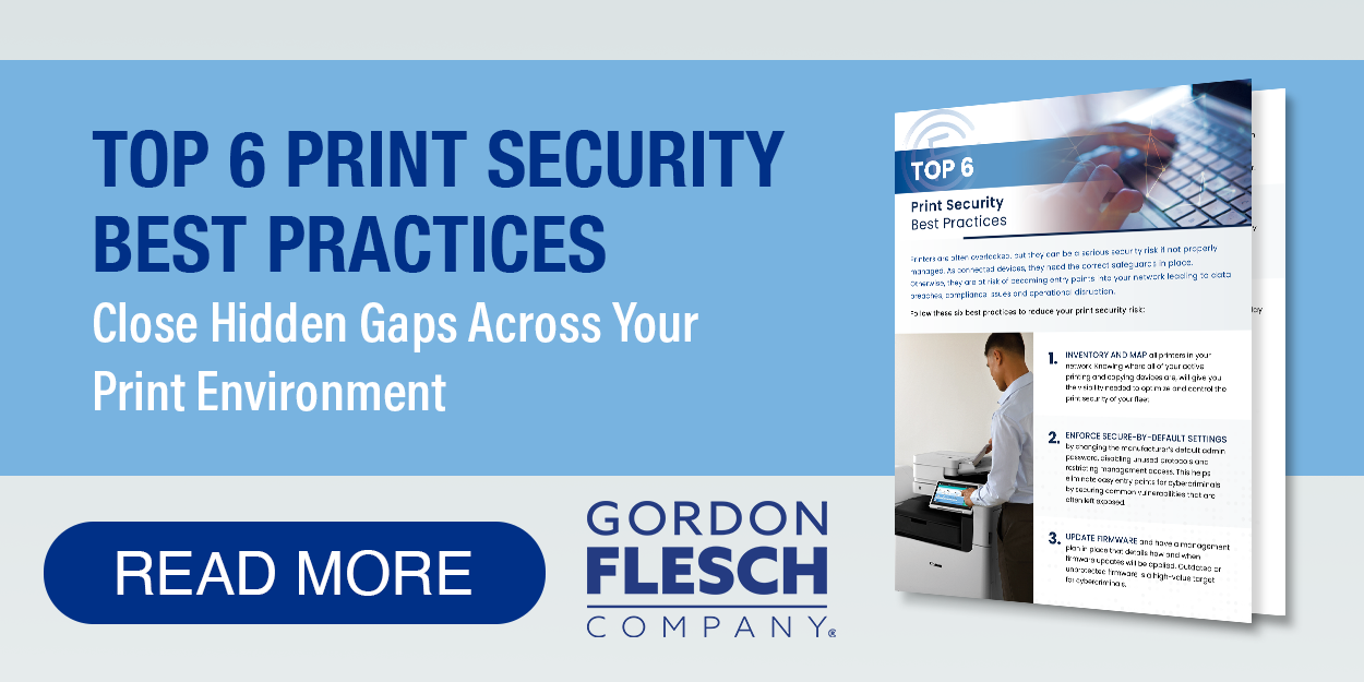 Top 6 Print Security Best Practices