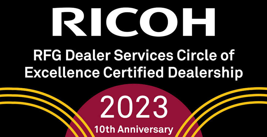 Gordon Flesch Company Receives Ricoh Circle of Excellence Award