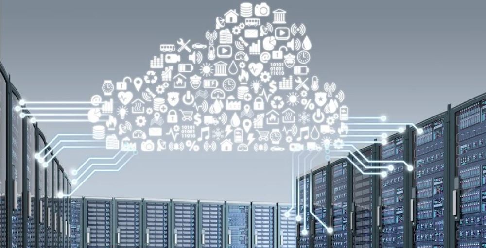 cloud made of icons